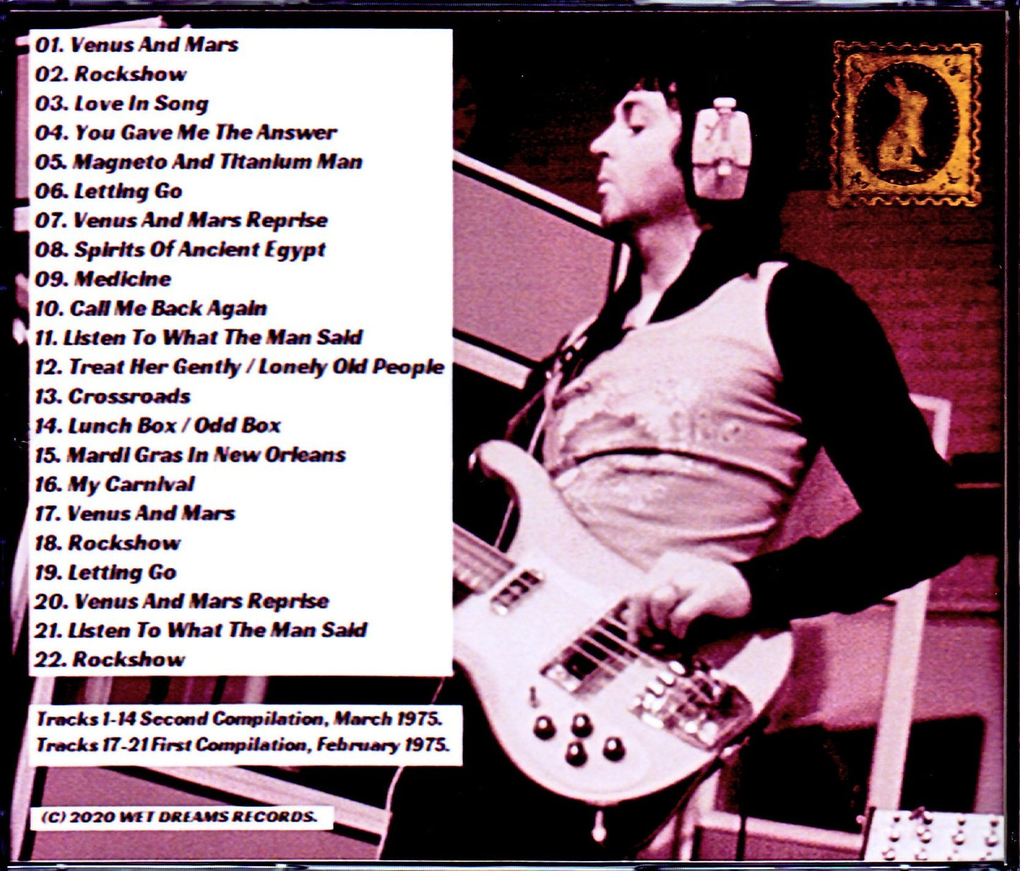 Paul McCartney,Wings/Venus and Mars Alternate Recording Sessions