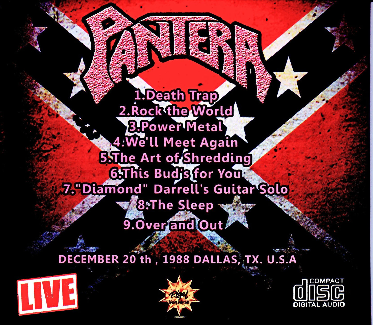 Pantera/TX, USA 1988