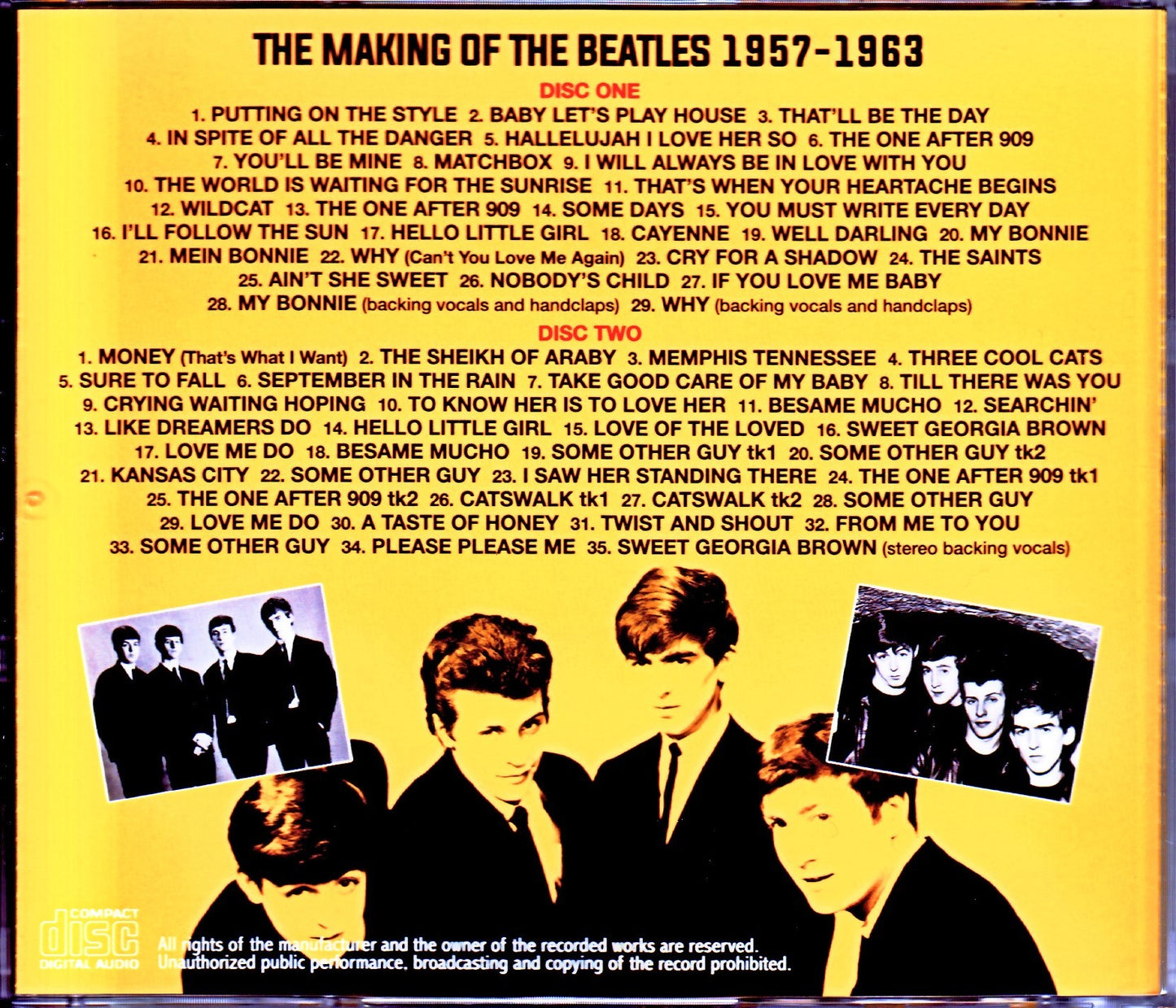 Beatles/Making of the Beatles 1957-1963