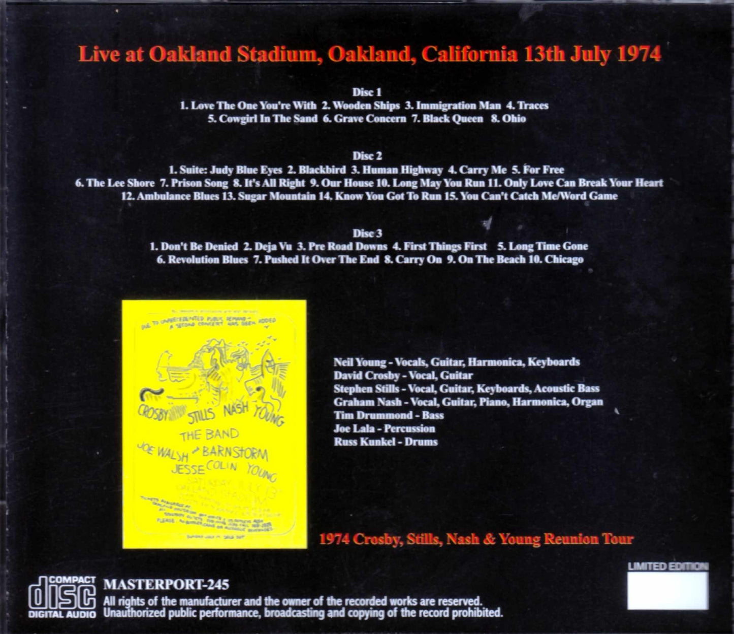 C.S.N. & Y. Crosby,Stills,Nash & Young/CA,USA 1974