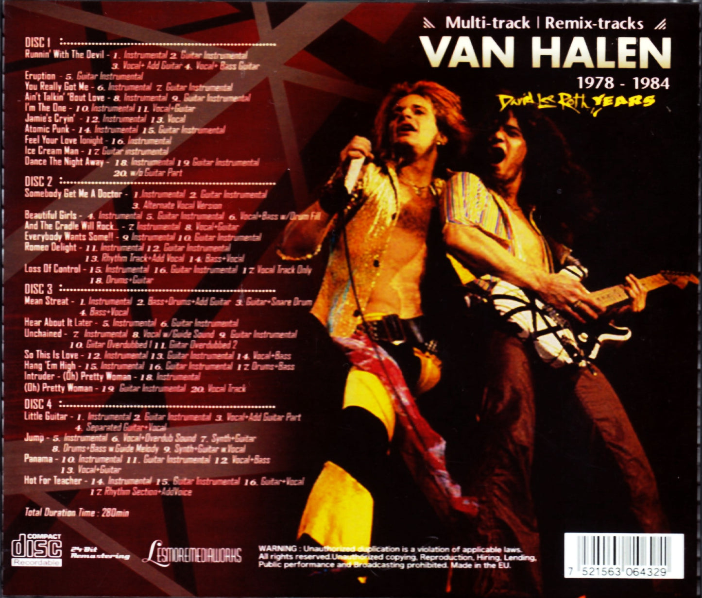 Van Halen/Multi and Remix Tracks 1978-1984