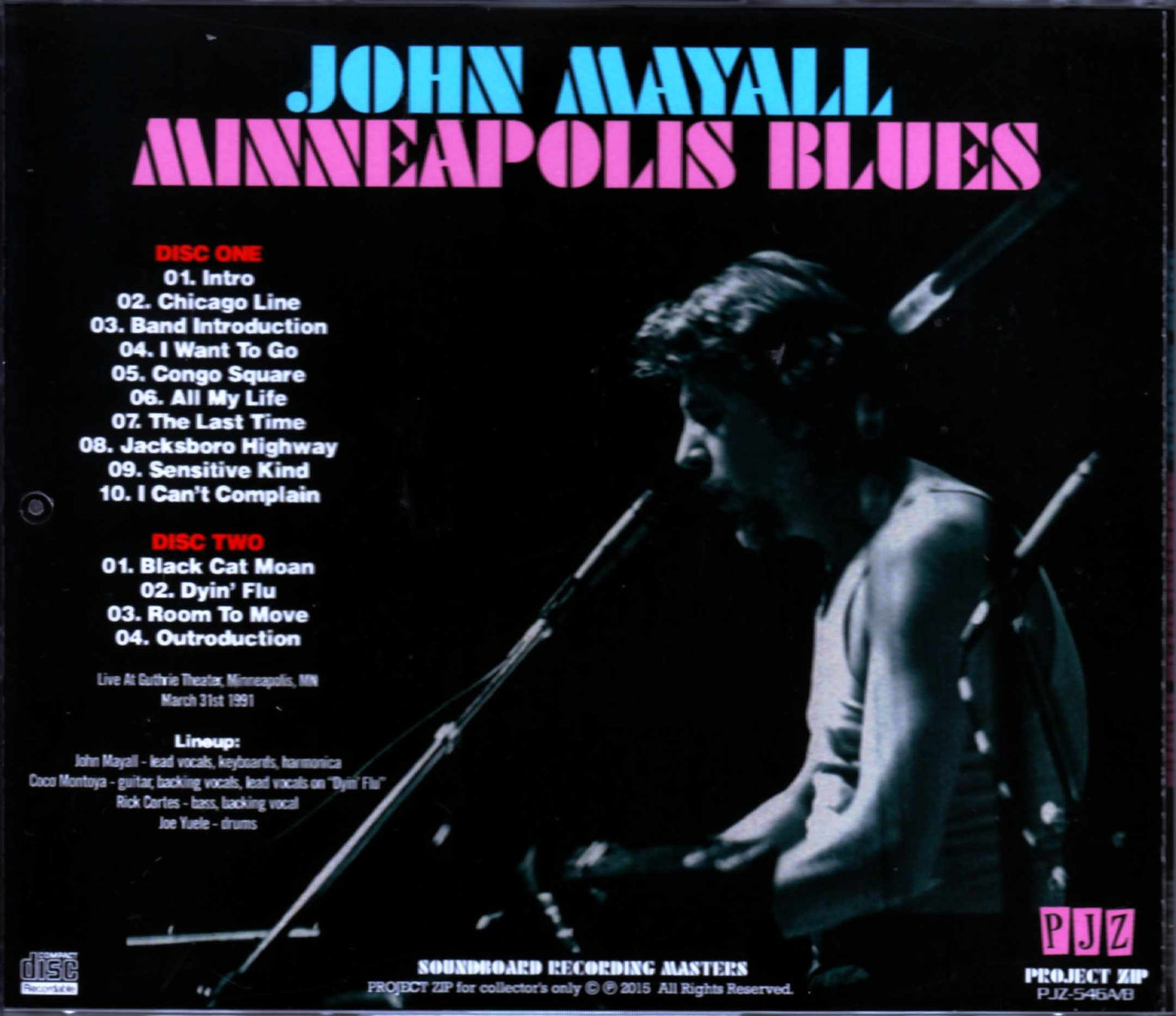 John Mayall/MN, USA 1991