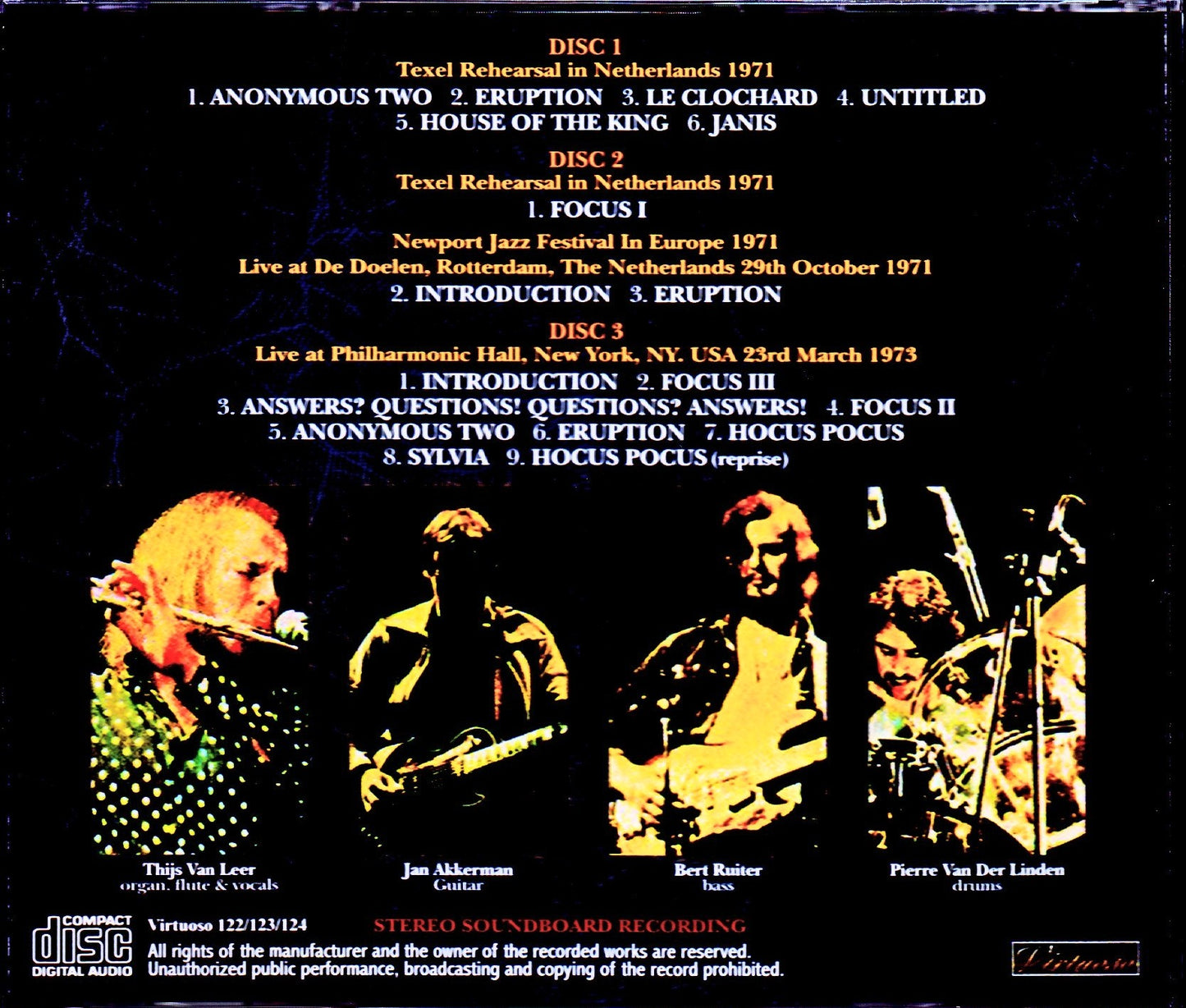 Focus/Live Compilation 1971-1973