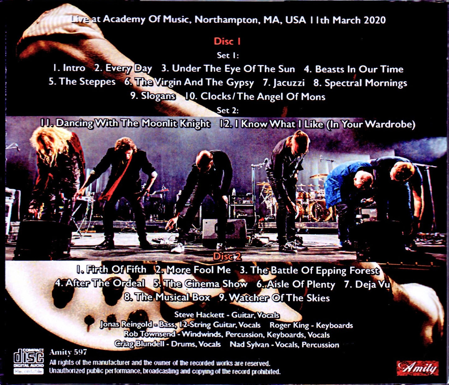 Steve Hackett/MA,USA 2020