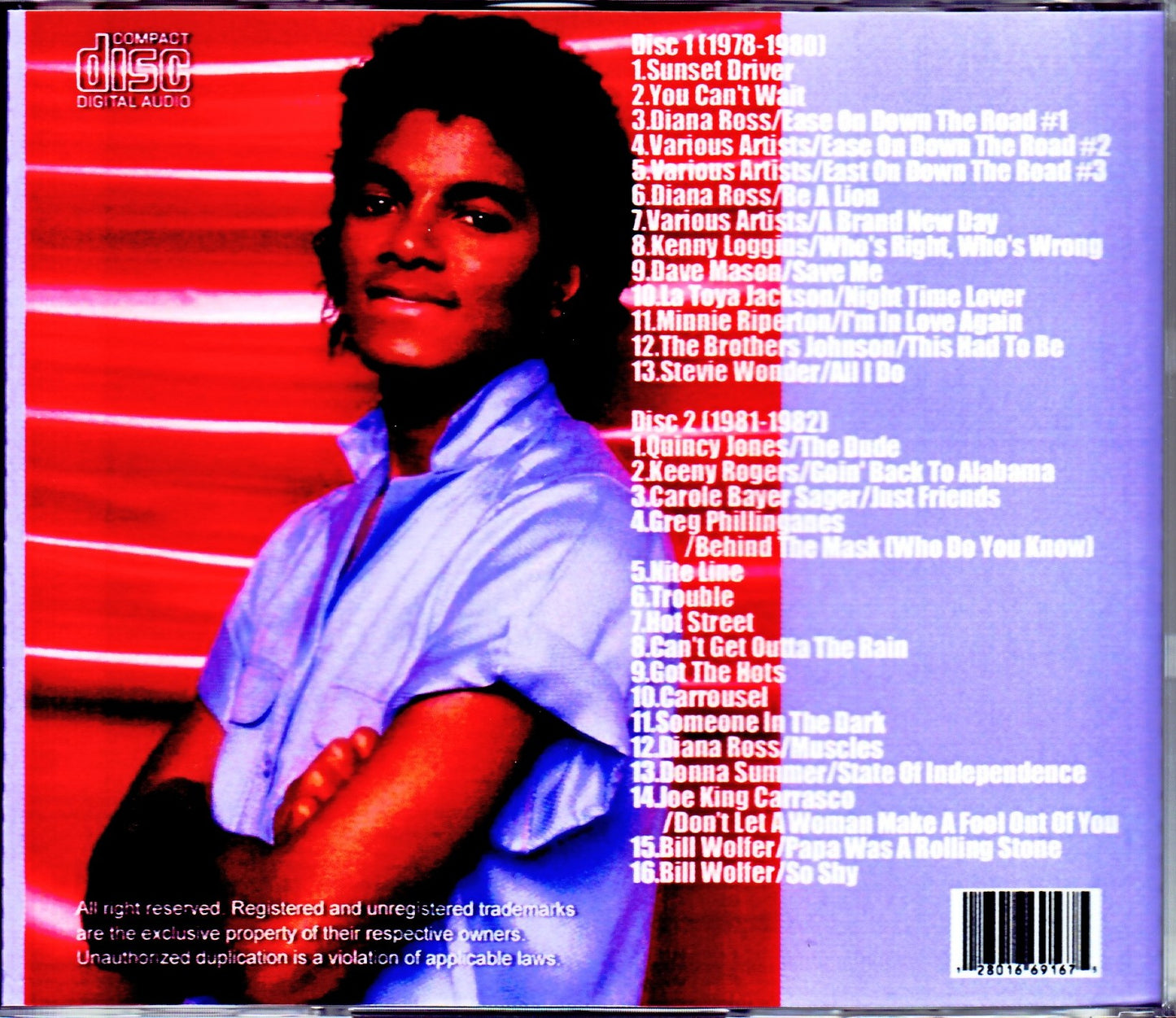 Michael Jackson/Complete Outtakes, Duets & Collaborations 1978-1982
