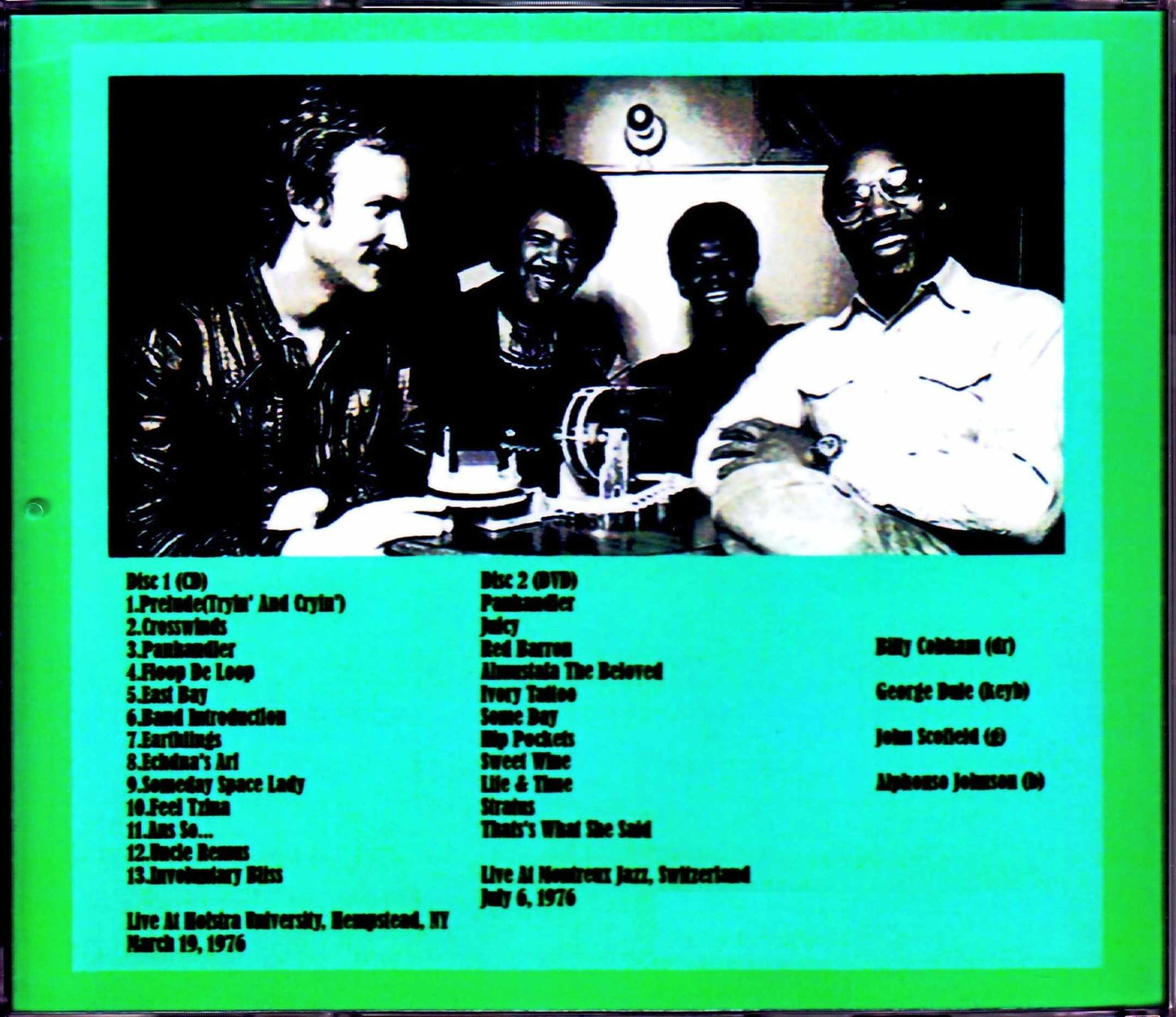 Billy Cobham,George Duke Band,John Scofield/NY,USA 1976 & more