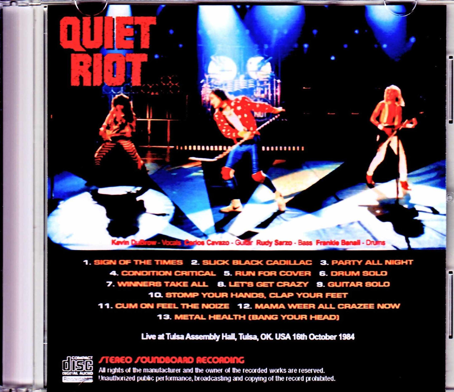 Quiet Riot/OK, USA 1984