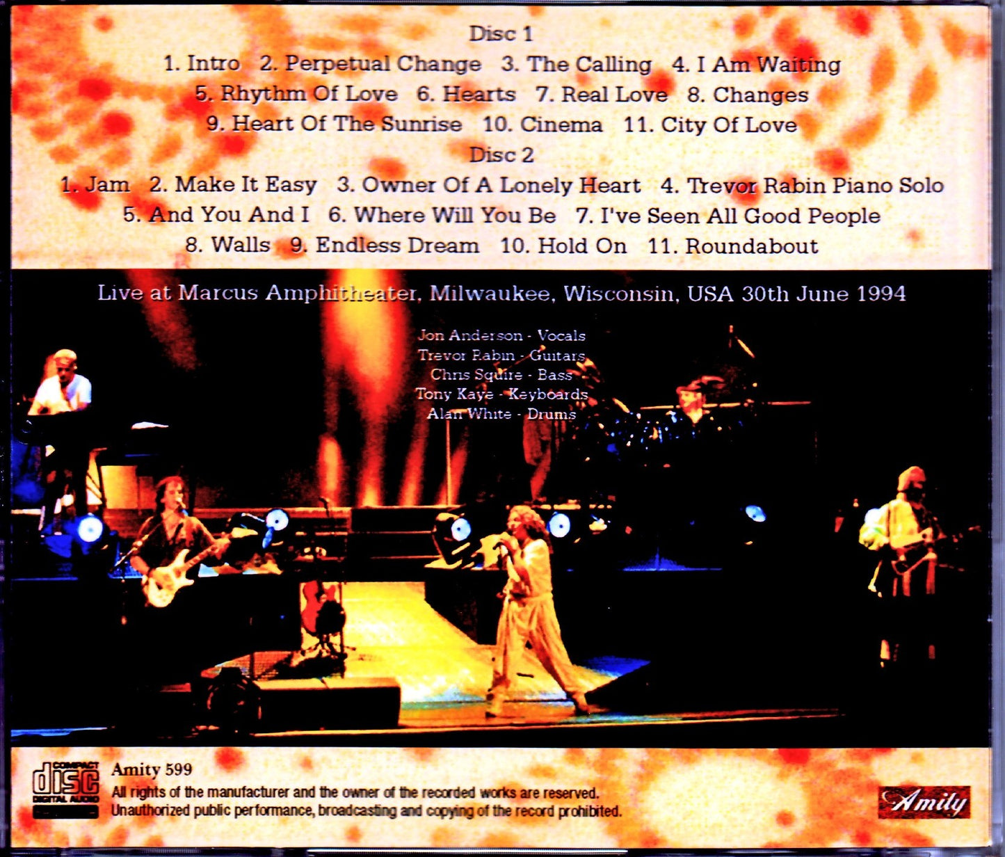 Yes/WI, USA 1994