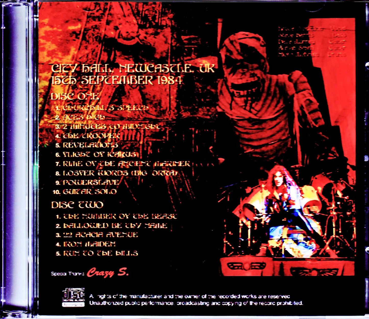Iron Maiden/UK 9.15.1984