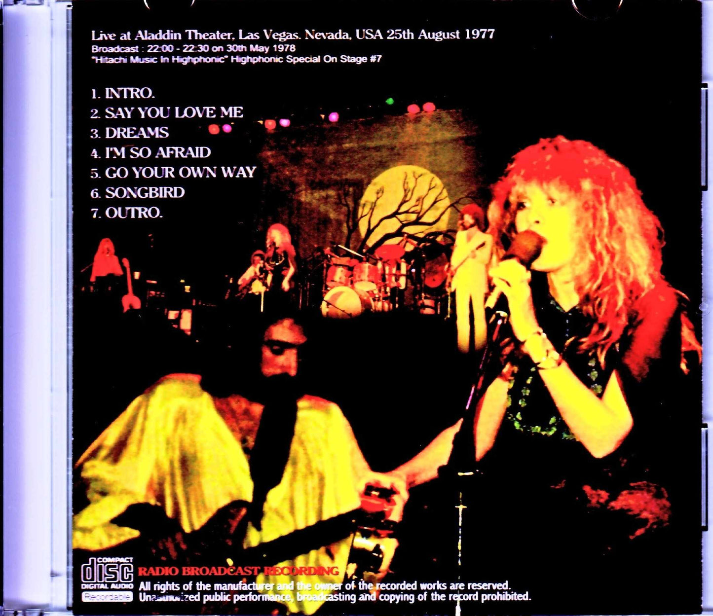 Fleetwood Mac/NV,USA 1978 Japanese Broadcast Version