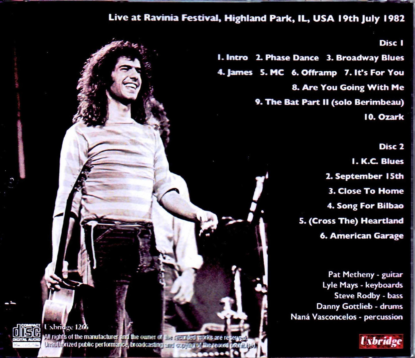 Pat Metheny/IL,USA 1982