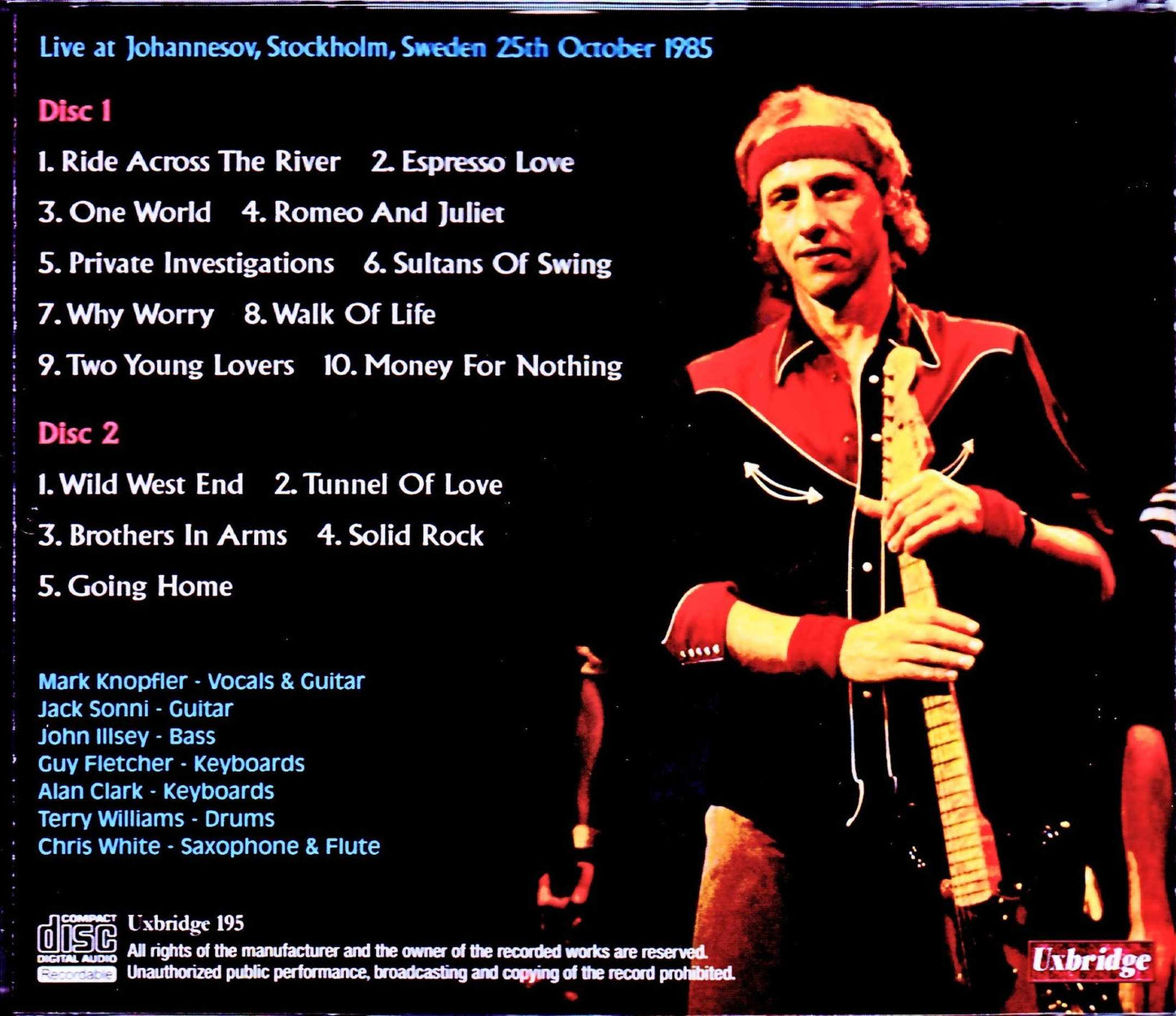 Dire Straits/Sweden 1985