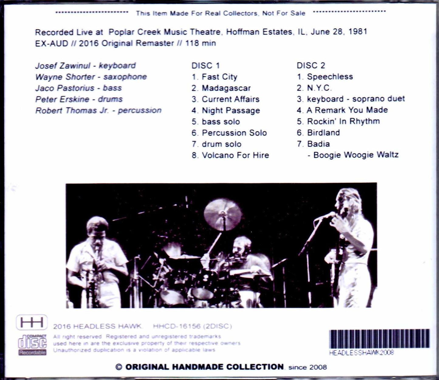 Weather Report/IL, USA 1981