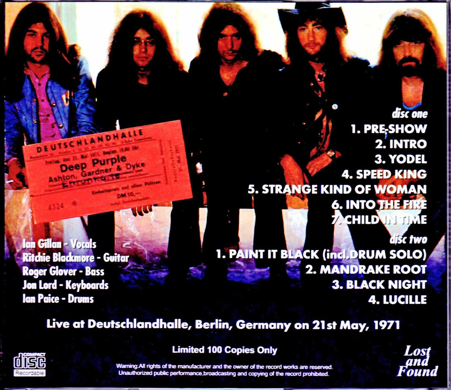 Deep Purple/Germany 5.21.1971 Complete