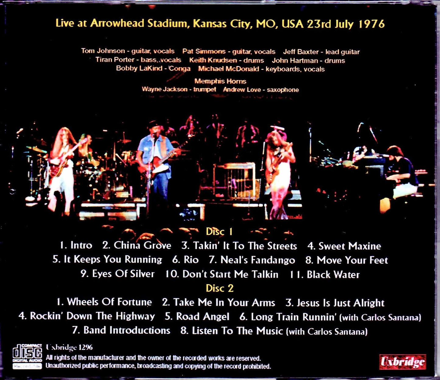 Doobie Brothers/MO, USA 1976