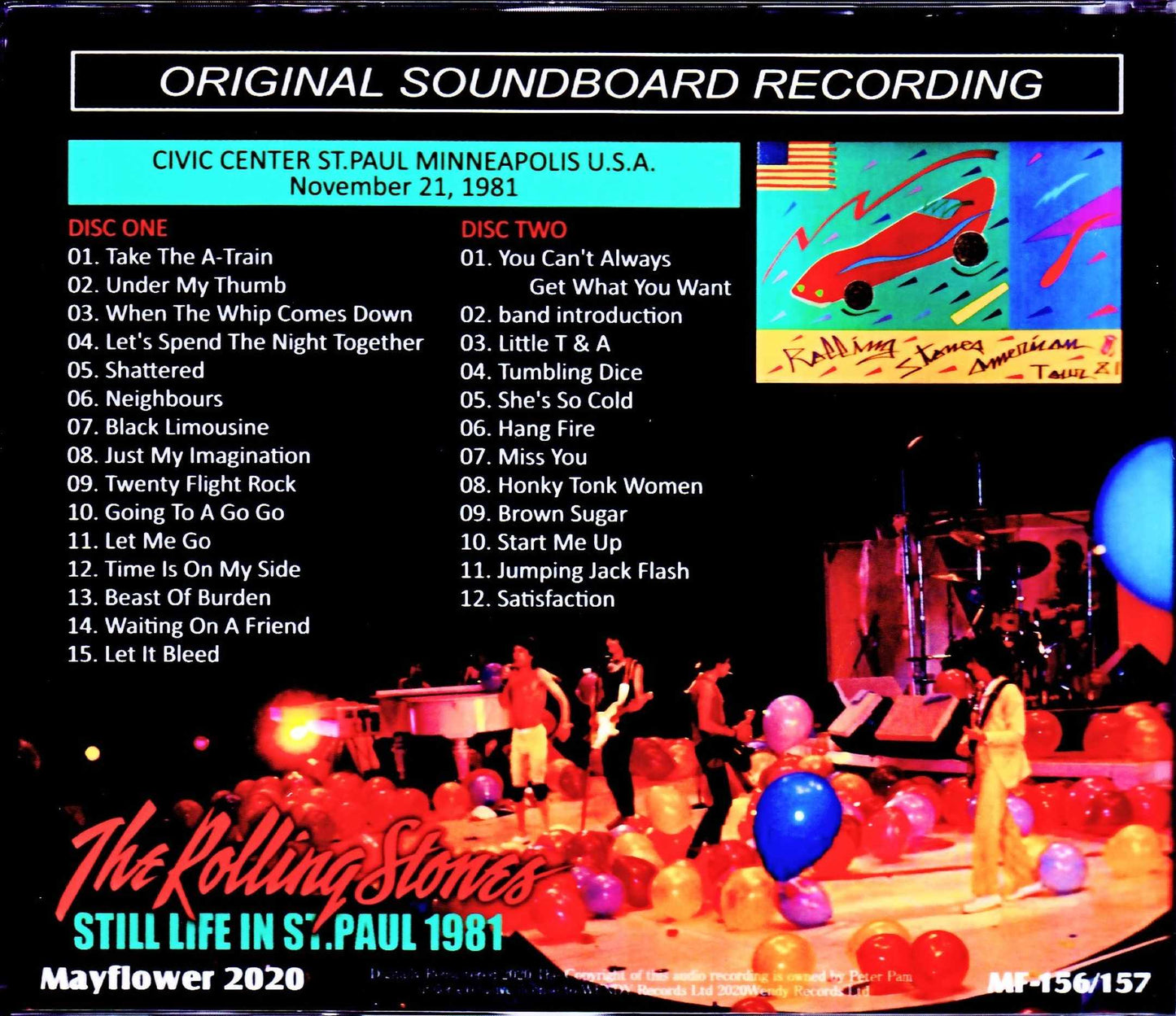 Rolling Stones/MN,USA 1981