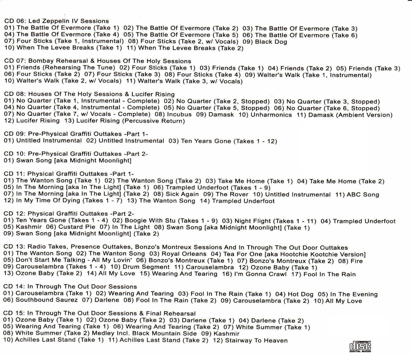 Led Zeppelin/Led Zeppelin History Vol.2