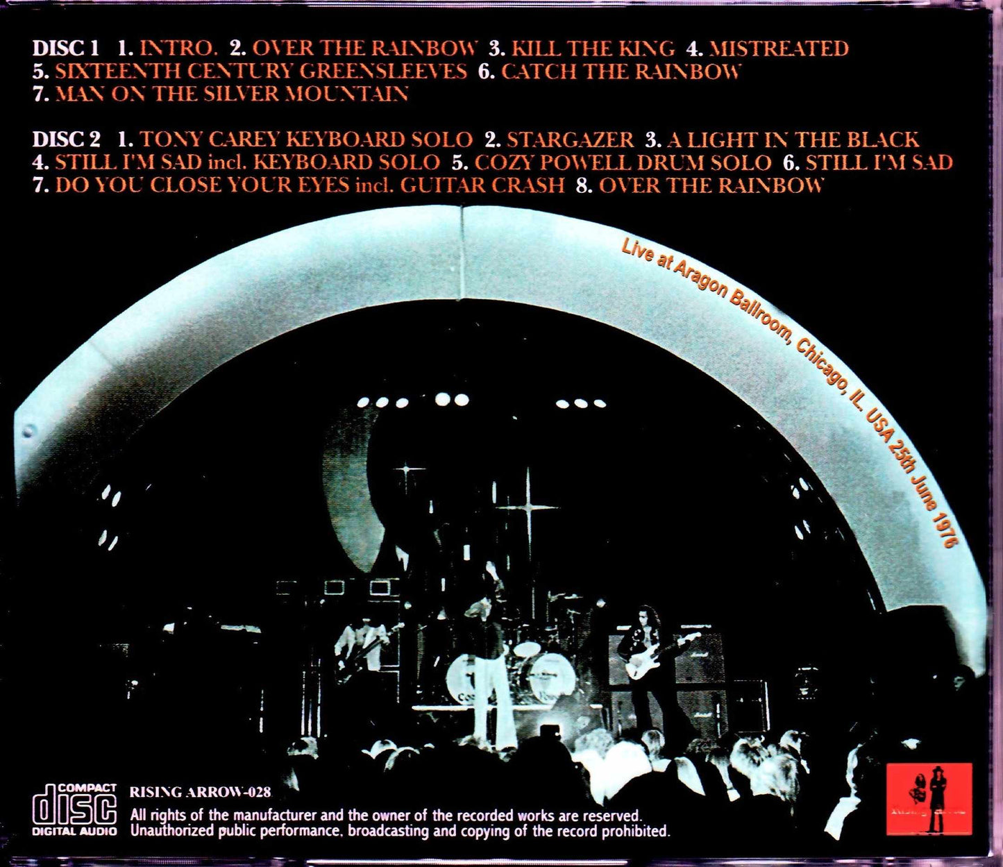 Rainbow/IL, USA 1976