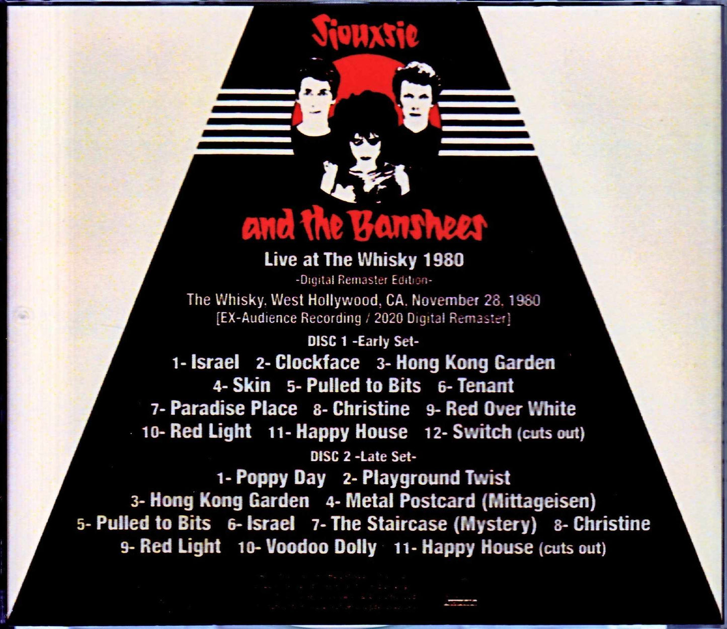 Siouxsie and the Banshees/CA,USA 1980 Digital Remaster