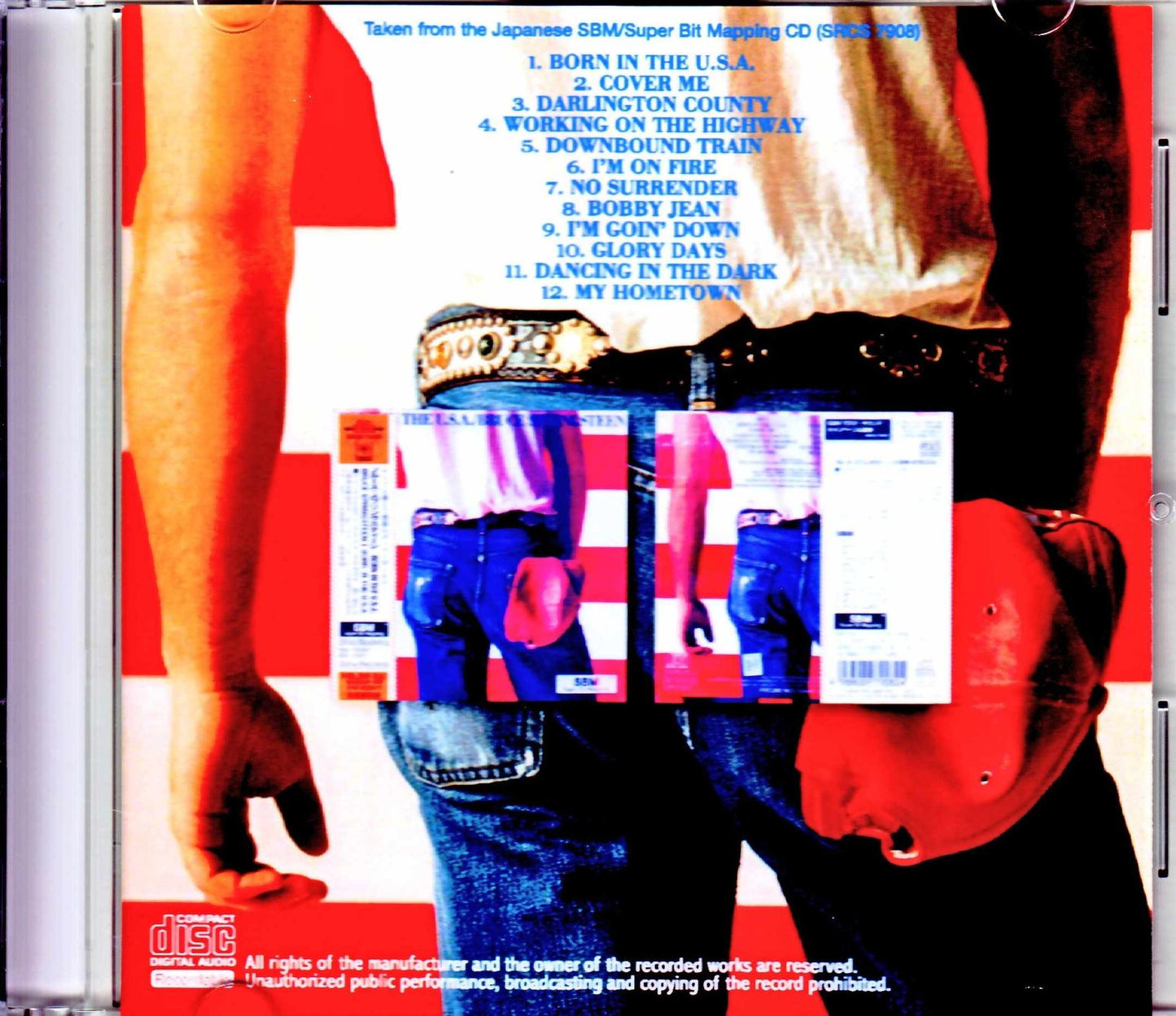 Bruce Springsteen/Born in the U.S.A. Japanese SBM