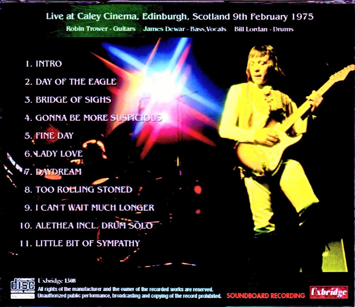 Robin Trower/Scotland,UK 1975