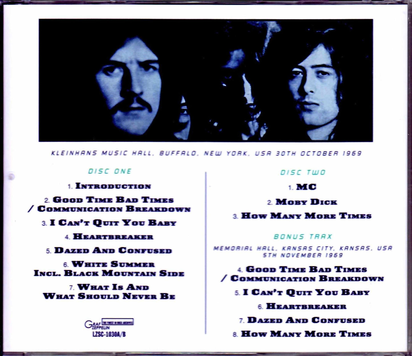 Led Zeppelin/NY,USA 10.30.1969 & more