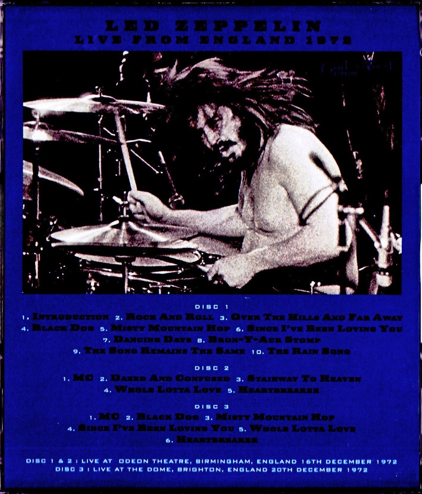 Led Zeppelin/England,UK 1972 2Days