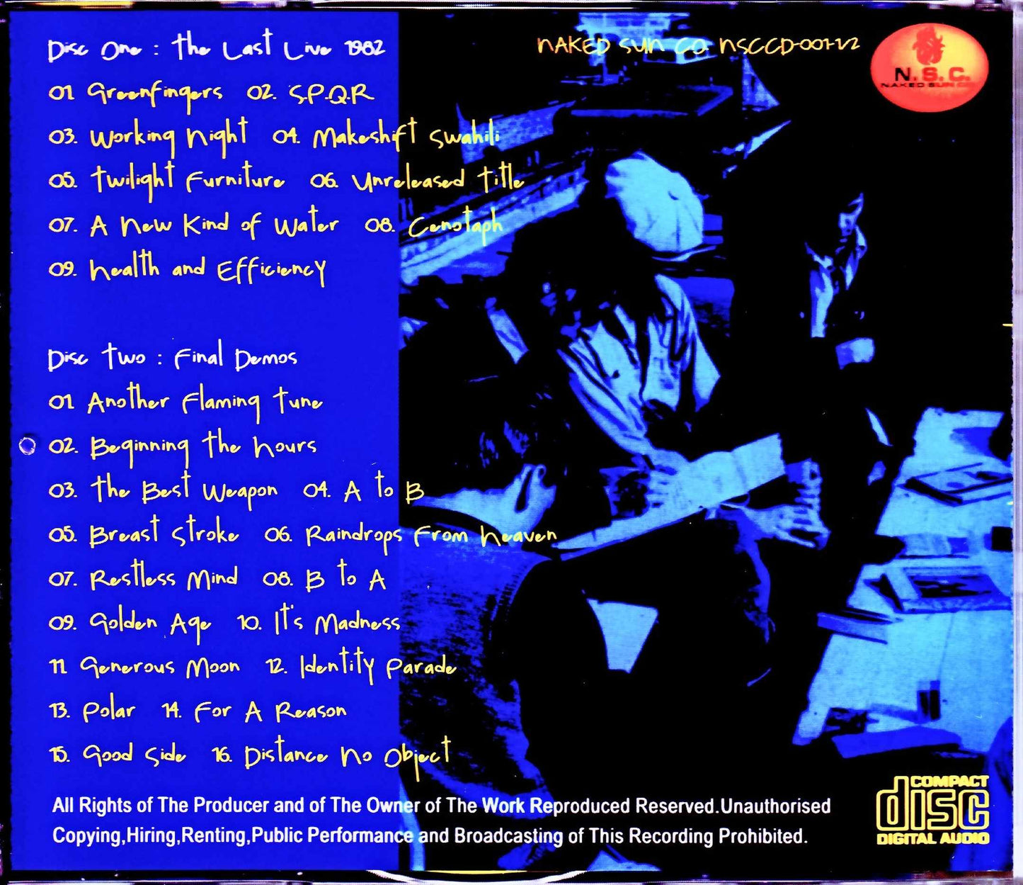 This Heat/Last Live 1982 & Final Demos