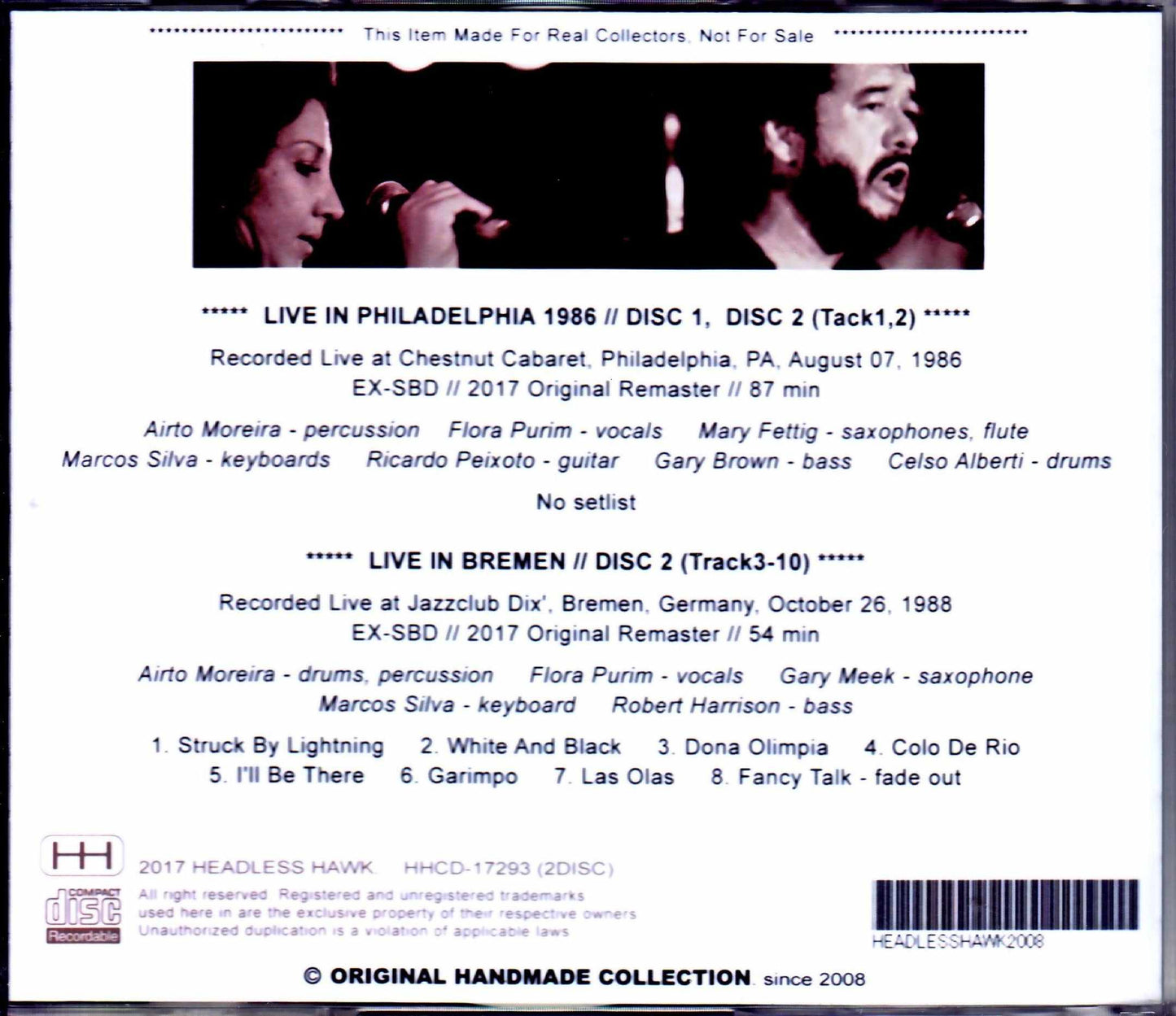 Airto Moreira,Flora Purim/PA,USA 1986 & more