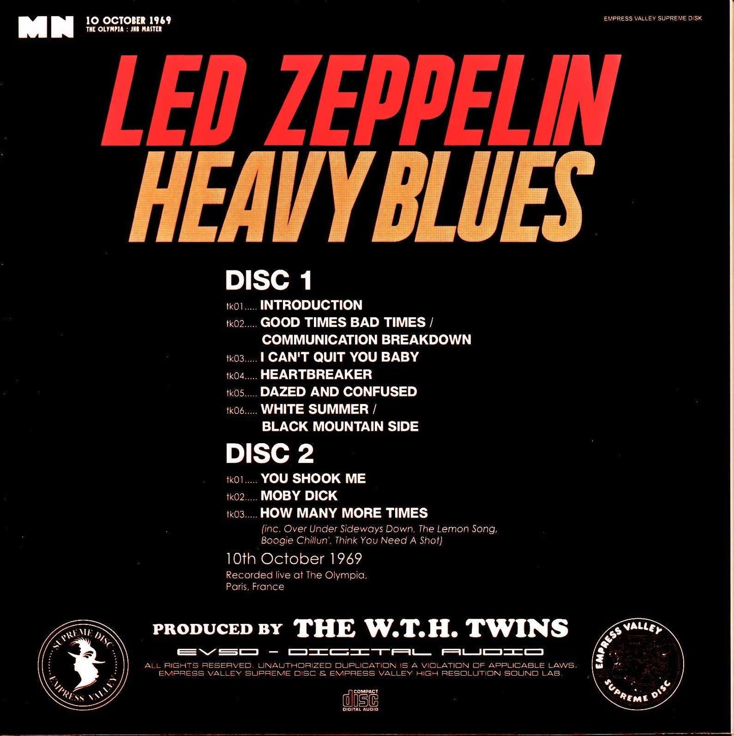 Led Zeppelin/France 1969