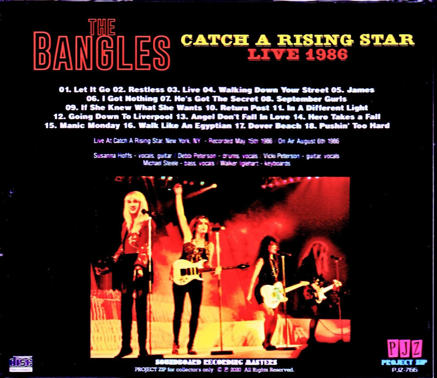 Bangles/NY, USA 1986