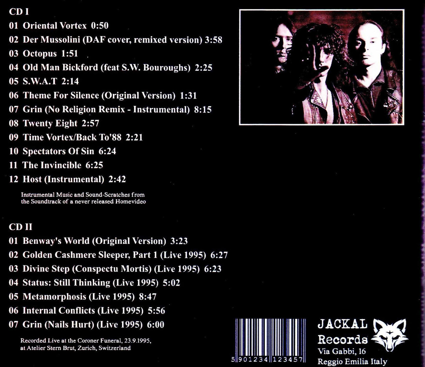 Coroner/Unknown Rare & Unreleased