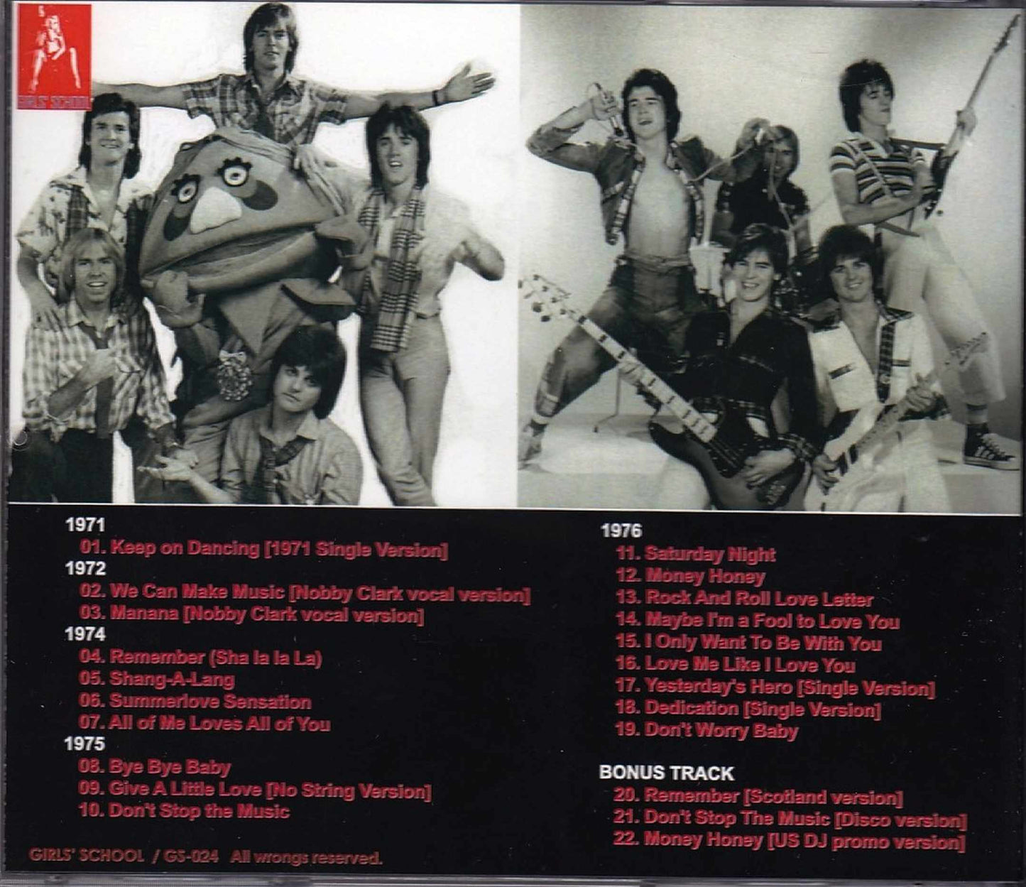 Bay City Rollers/Single Collection Vol.1