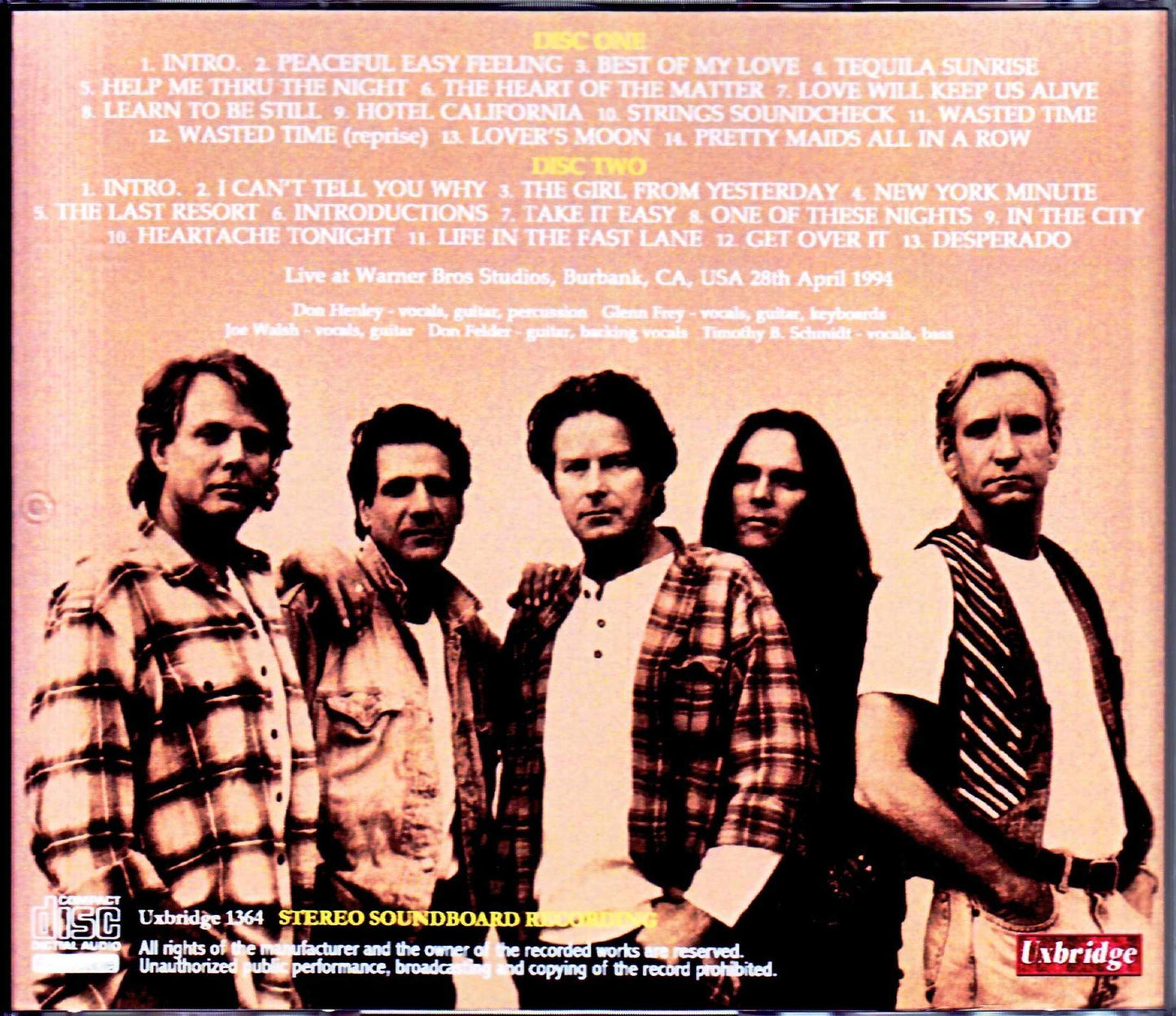 Eagles/CA,USA 4.28.1994