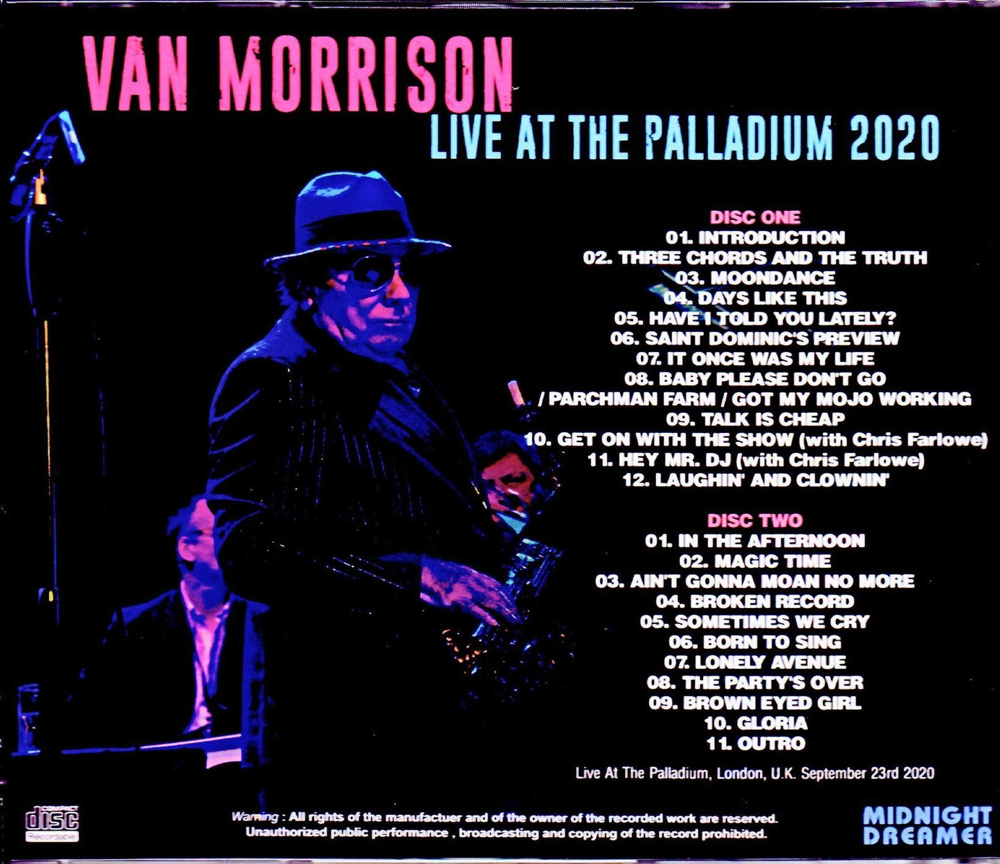 Van Morrison/London,UK 2020