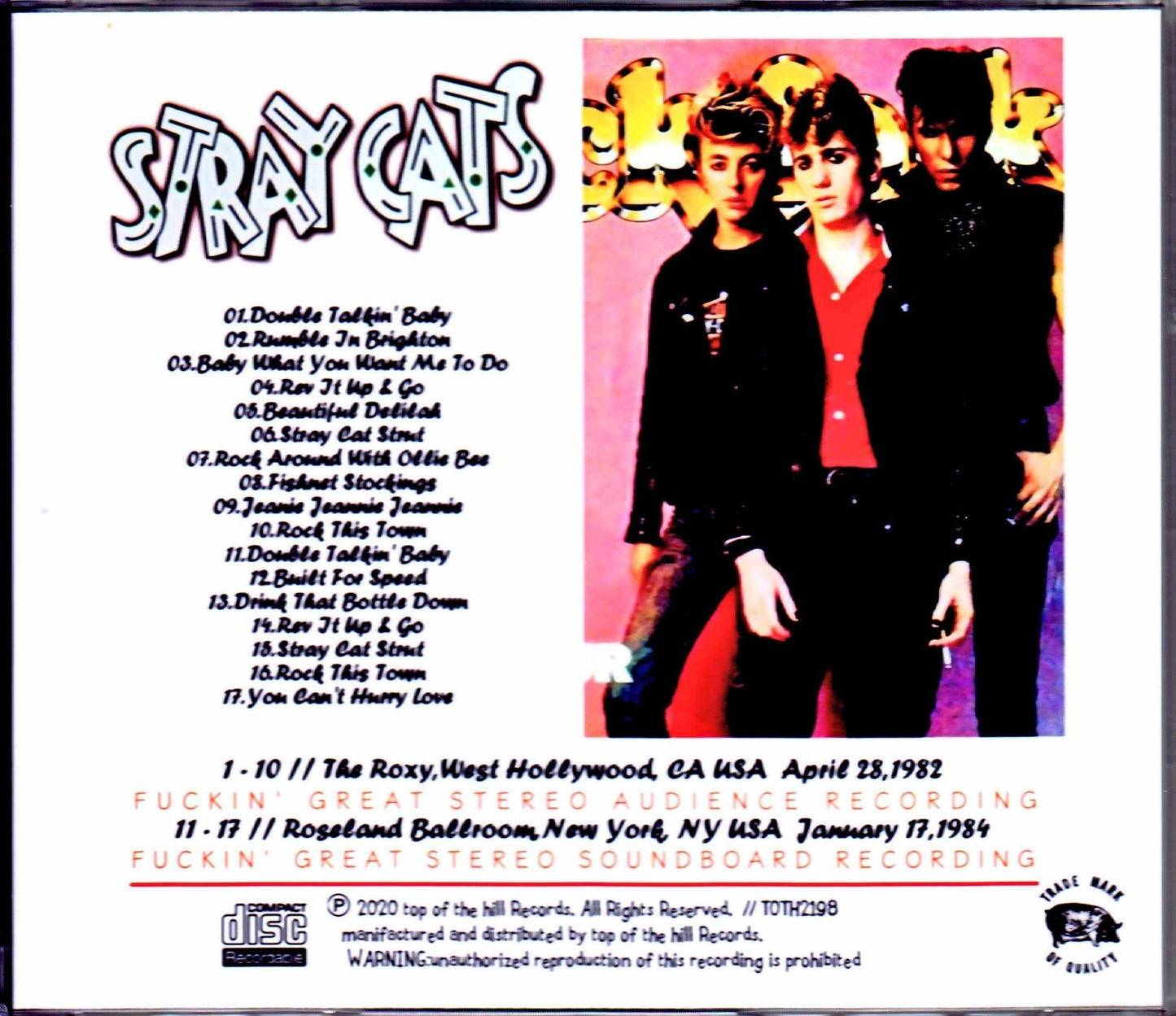 Stray Cats/NY,USA 1984 & more