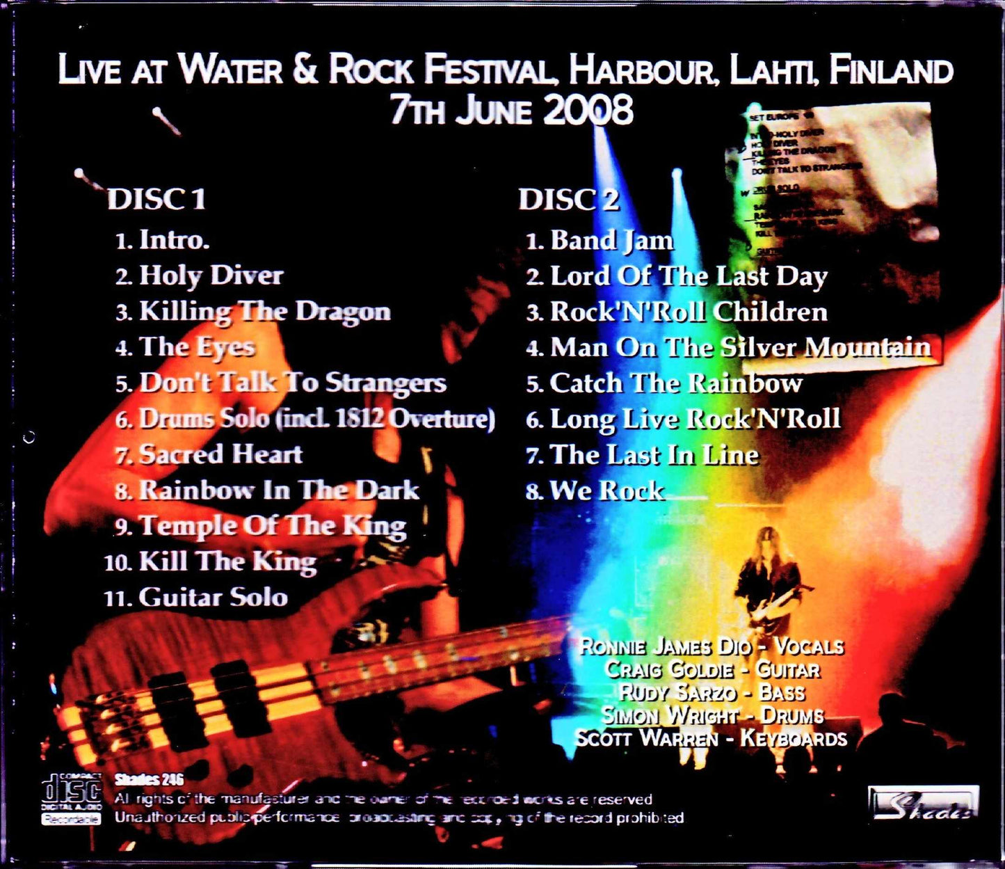 Dio/Finland 2008