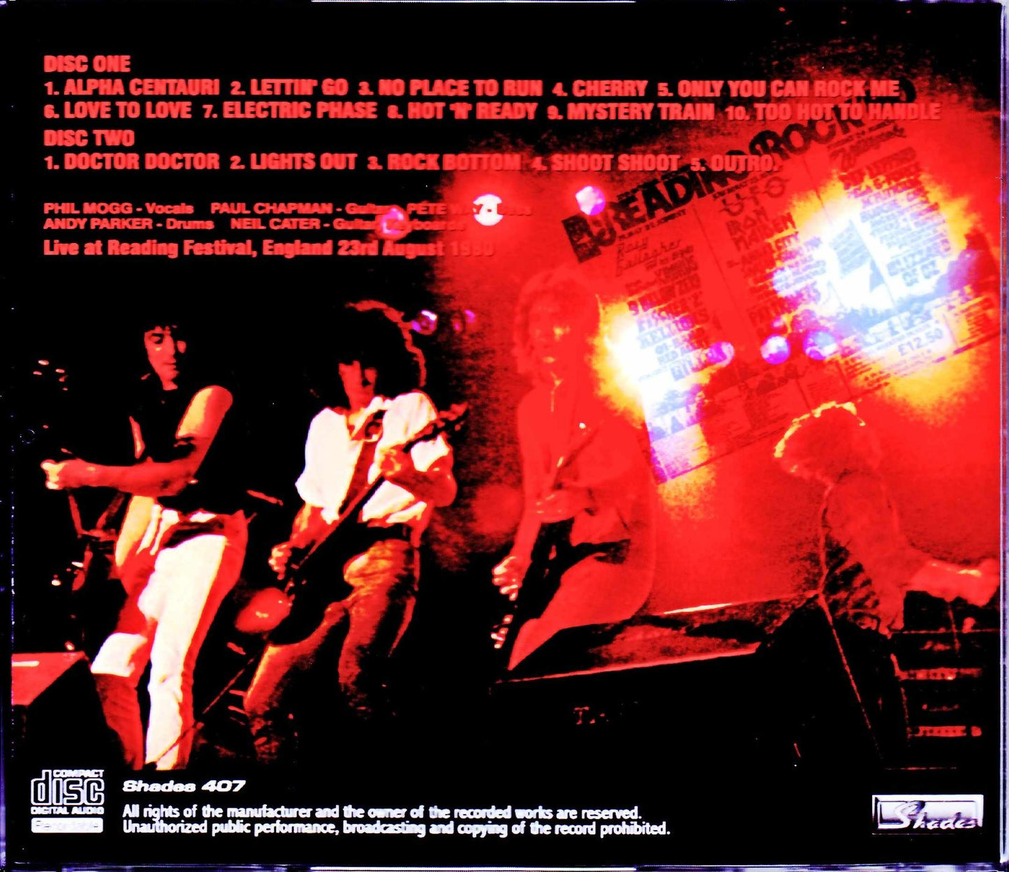 UFO/England,UK 1980 Longest & Best Version