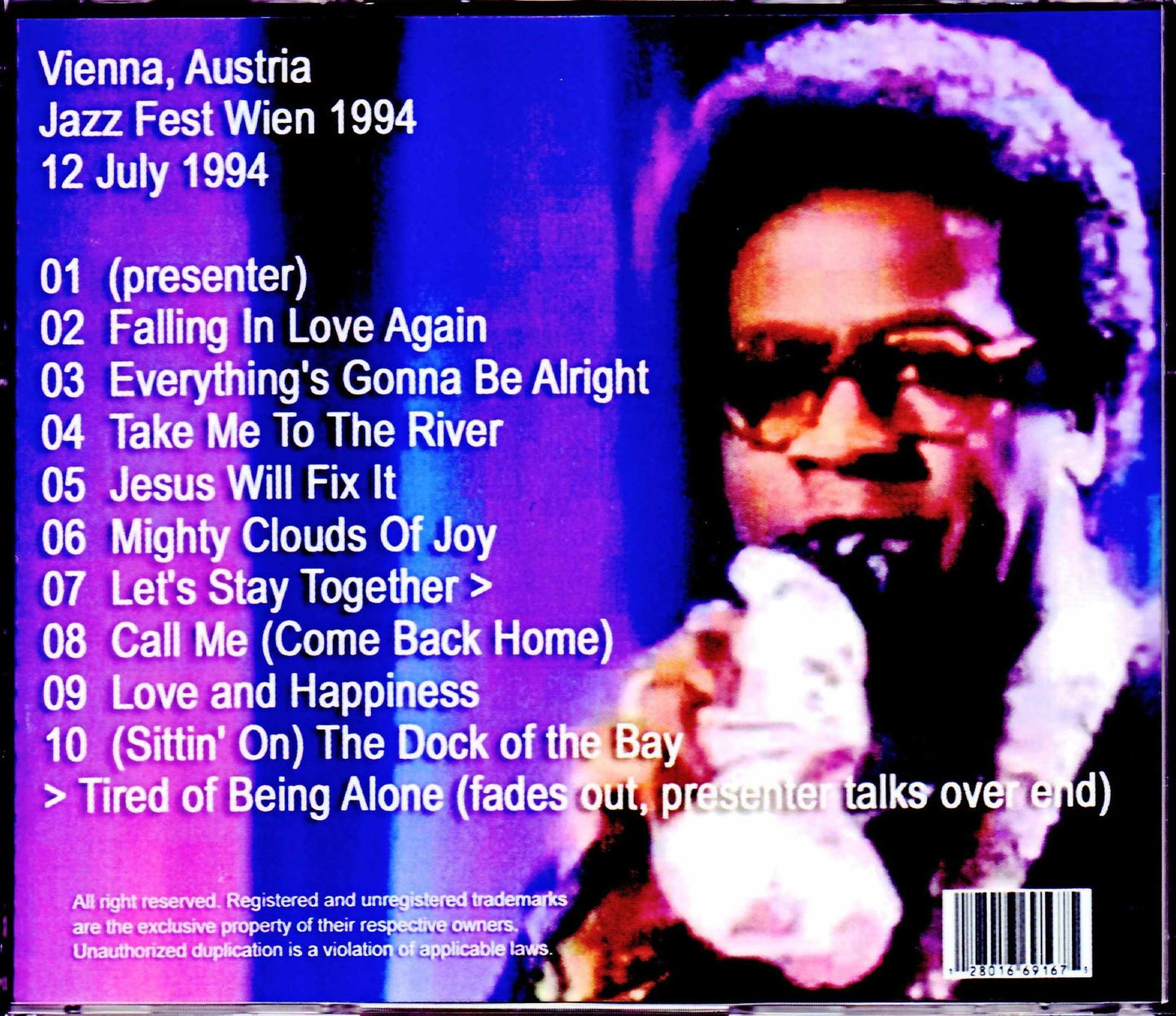 Al Green/Austria 1994