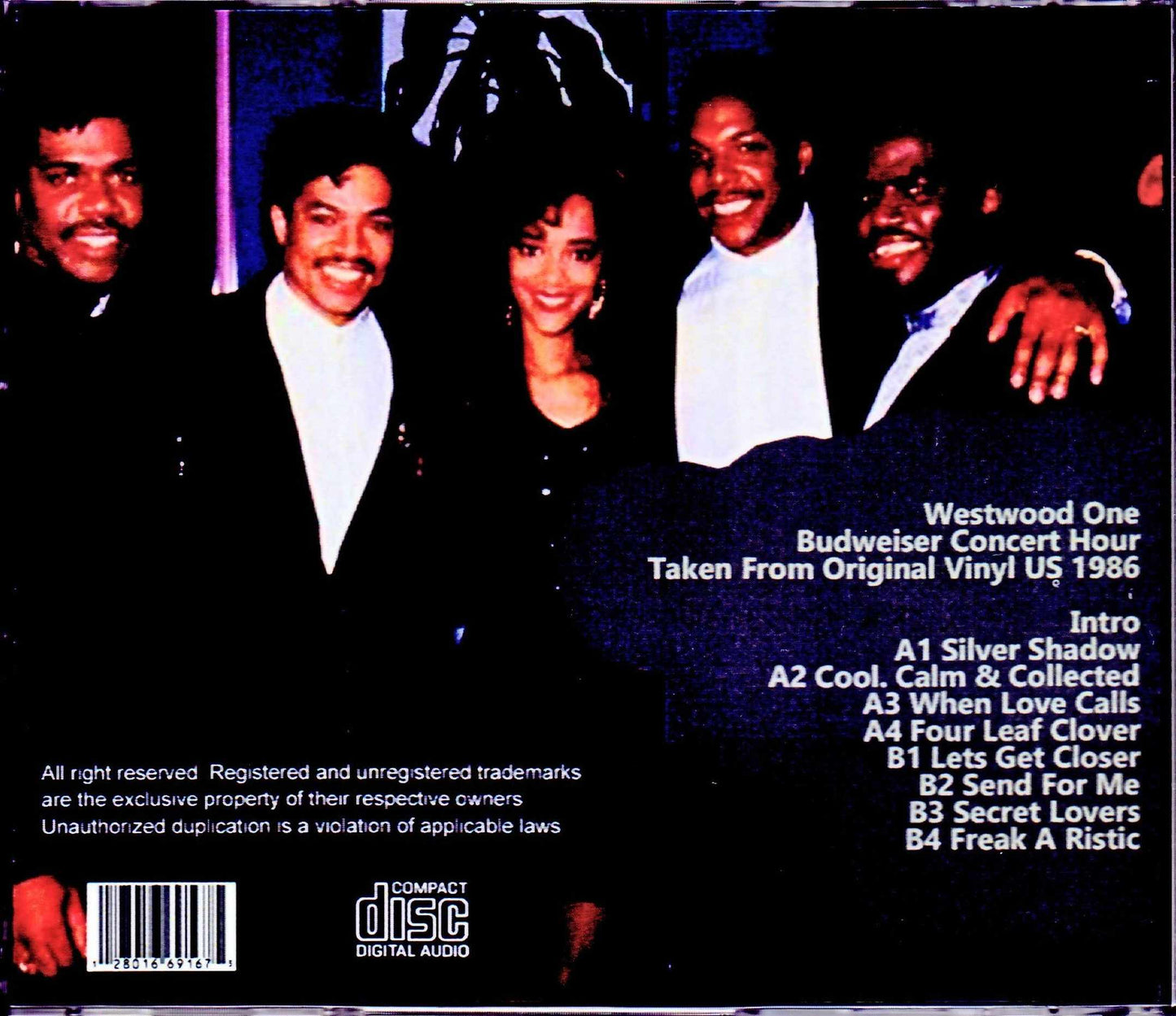 Atlantic Starr/Westwood One from Original US Promo Vinyl 1986