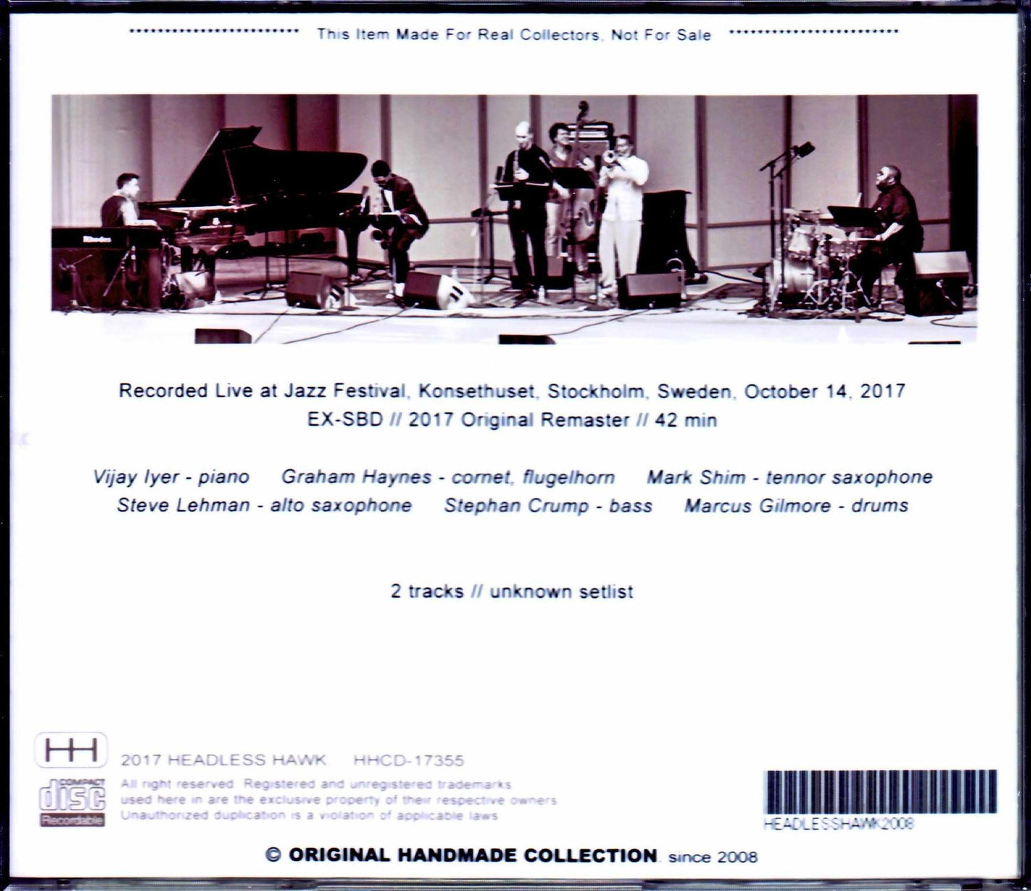 Vijay Iyer Sextet/Sweden 2017