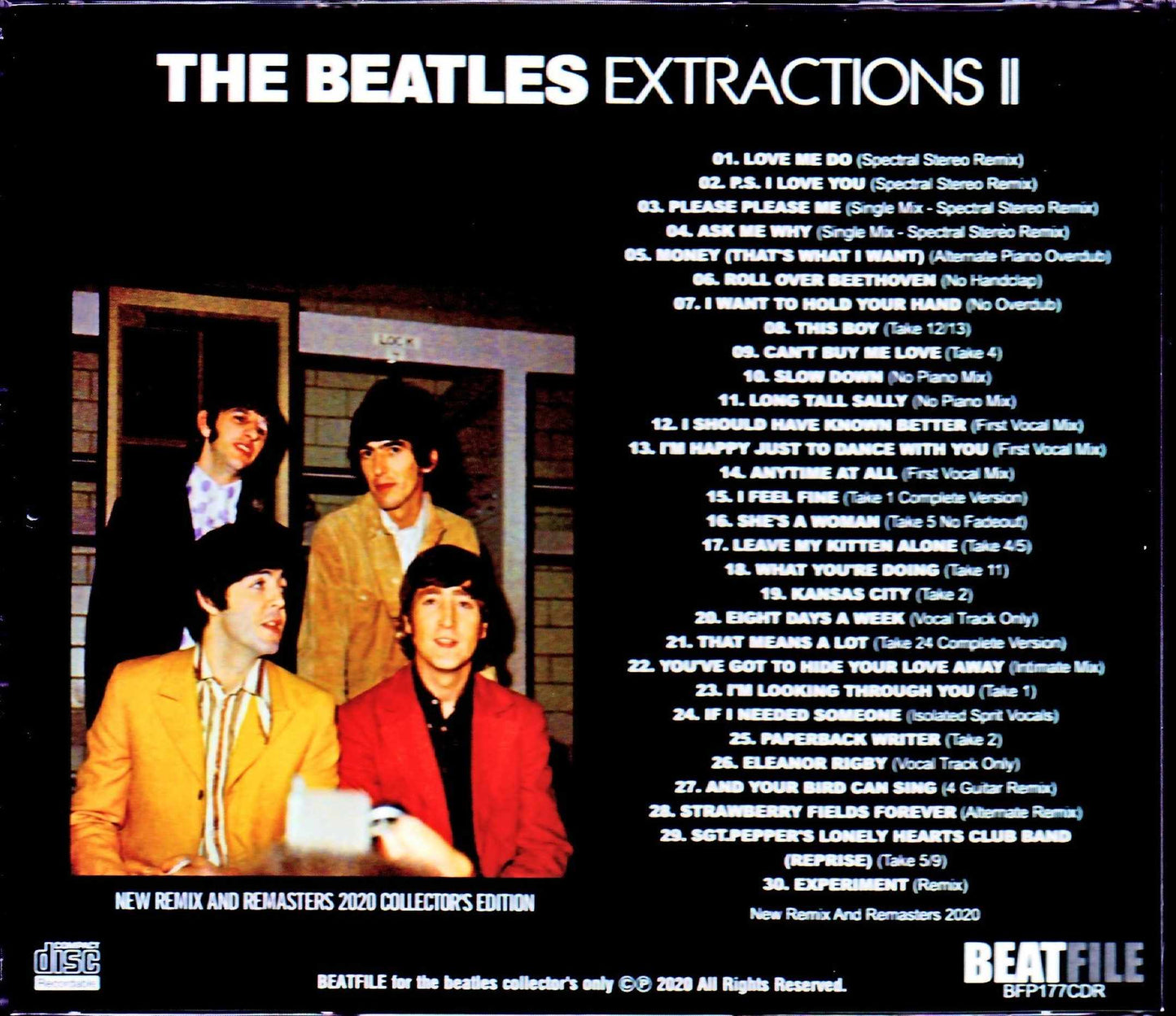 Beatles/Extractions II New Remix And Remasters 2020