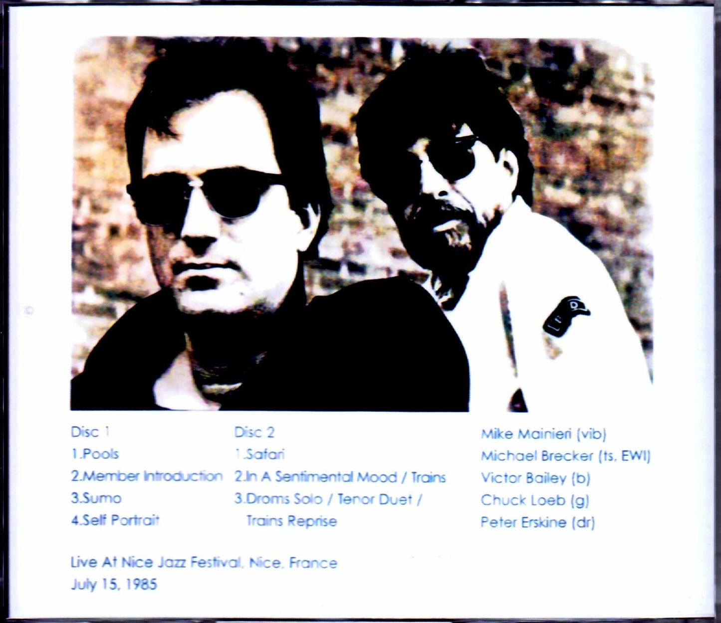 Steps Ahead,Michael,Mike Mainieri/France 1985