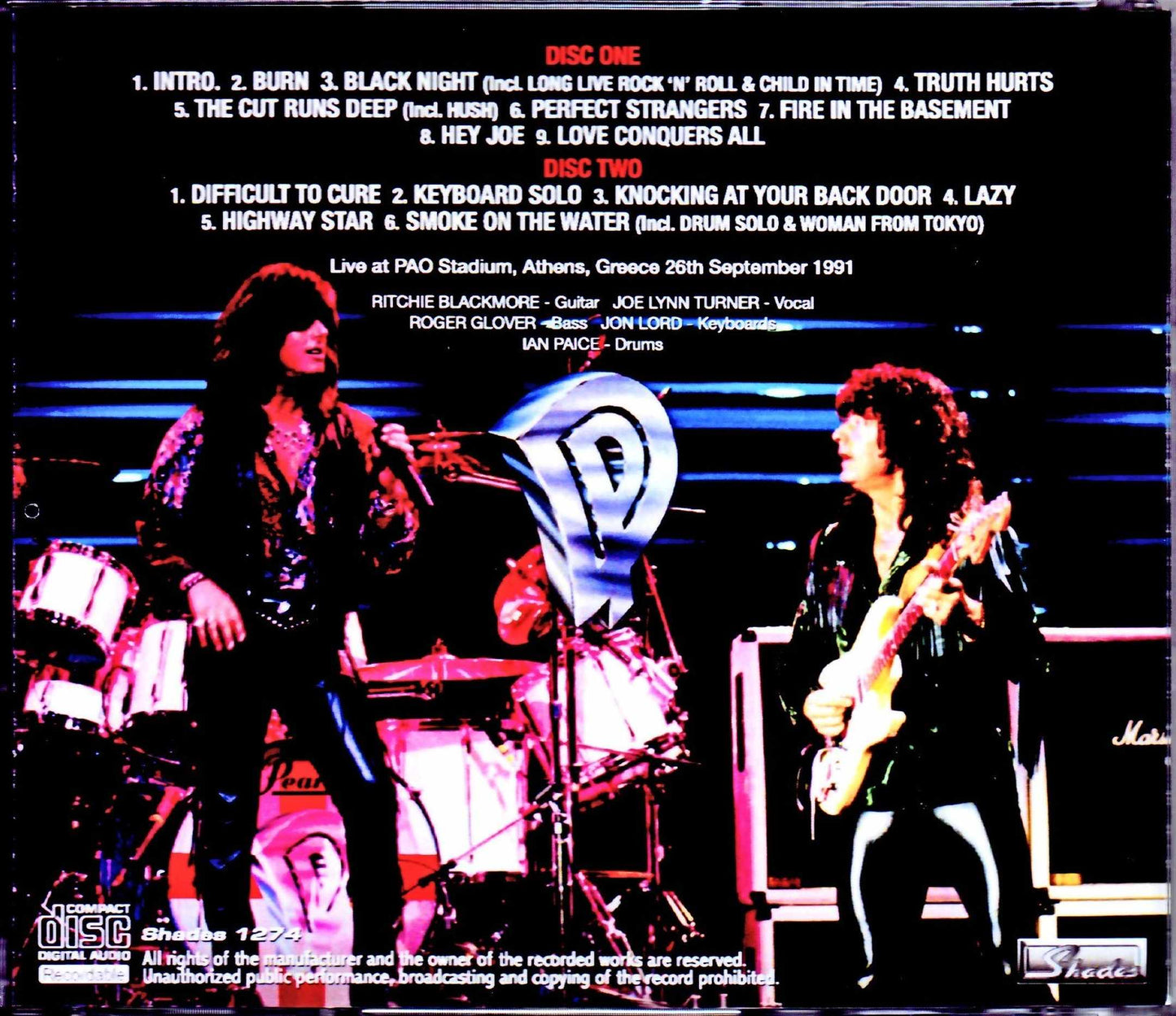 Deep Purple/Greece 1991