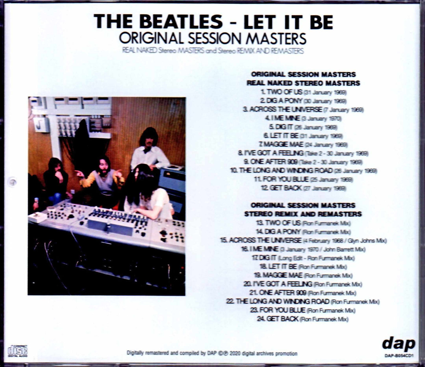 Beatles/Original Session Masters