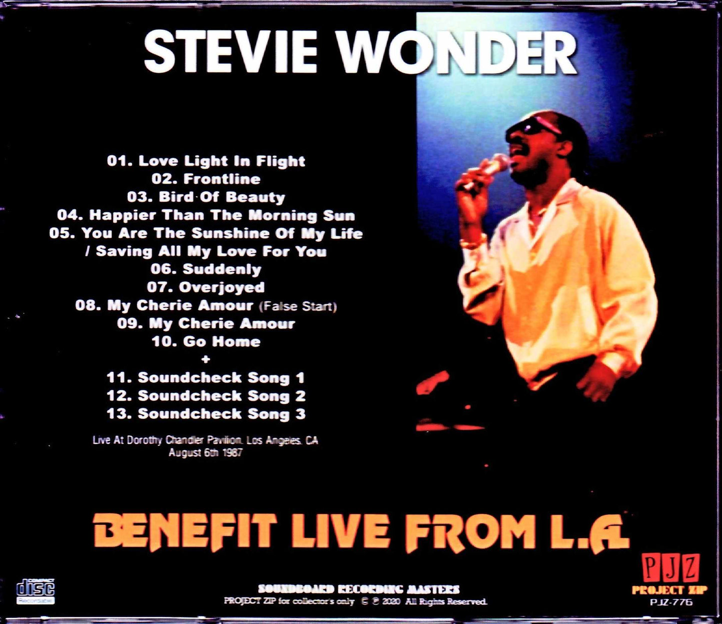 Stevie Wonder/CA, USA 1987