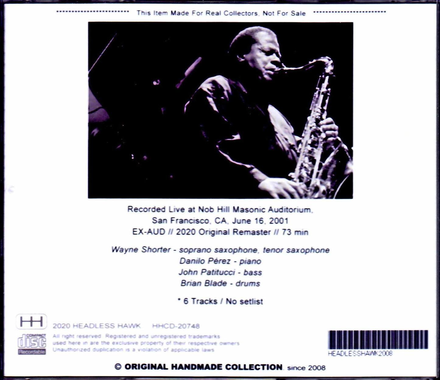Wayne Shorter Quartet/CA,USA 2001