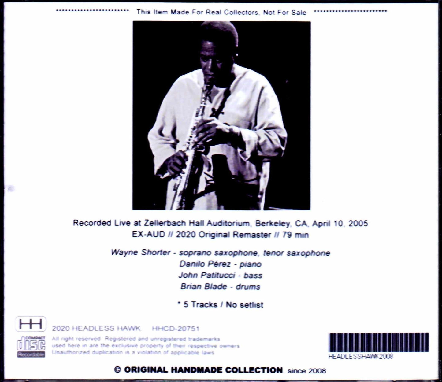 Wayne Shorter Quartet/CA, USA 2005