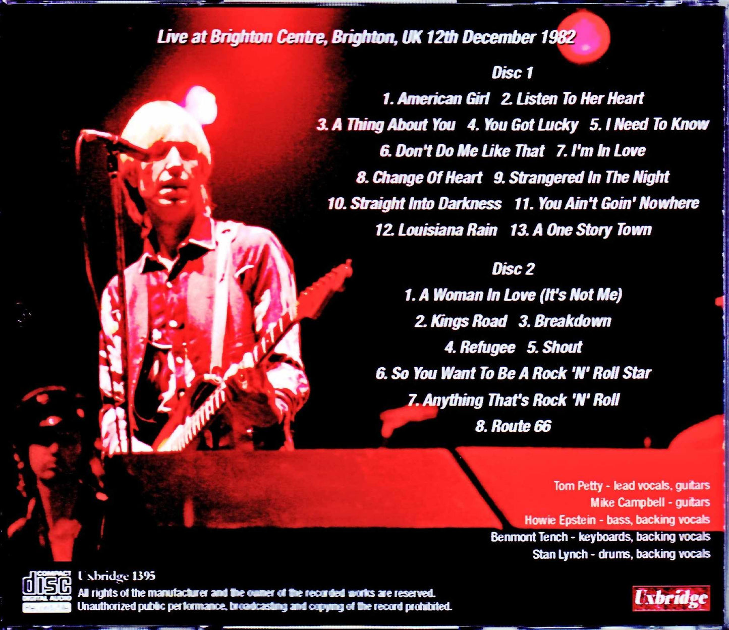 Tom Petty and the Heartbreakers/UK 1982