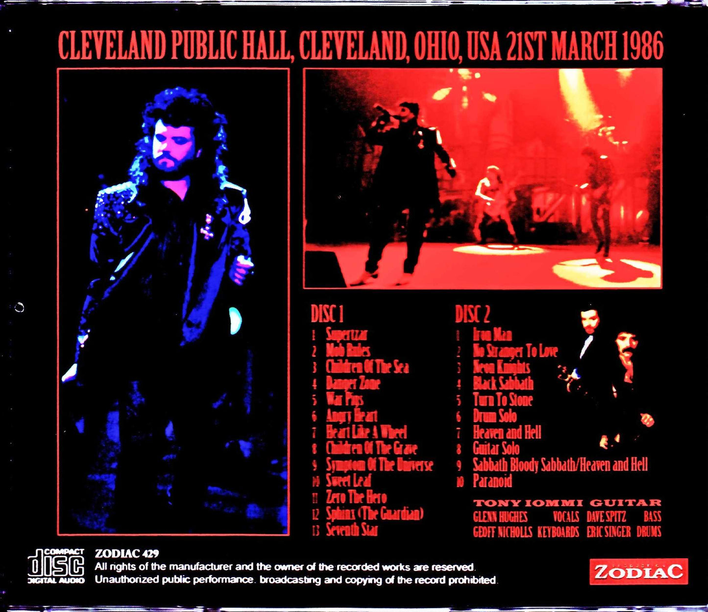 Black Sabbath/OH,USA 1986 Upgrade